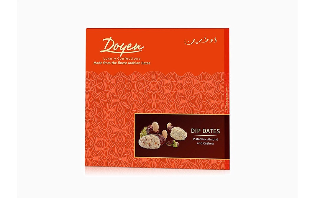 Doyen Dip Dates, Pistachio, Almonds and Cashew   Pack  250 grams